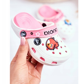 Espuma para niños Crooks White Birds AngryBirds blanco rosa 2