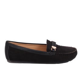 Mocasines de mujer negros FM3024 Black 4