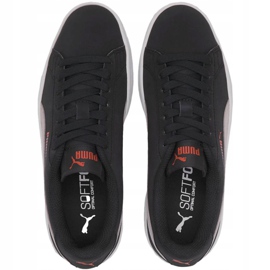 Zapatillas Puma Smash v2 Buck Jr 365182 19 negro 1