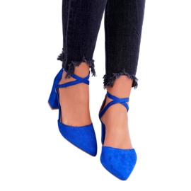 SEA Zapatos de tacón para mujer en Spitz Cornflower Traffic azul 3