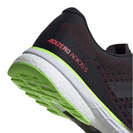 Zapatillas de running adidas adizero Adios 5 M EG4659 negro gris 3
