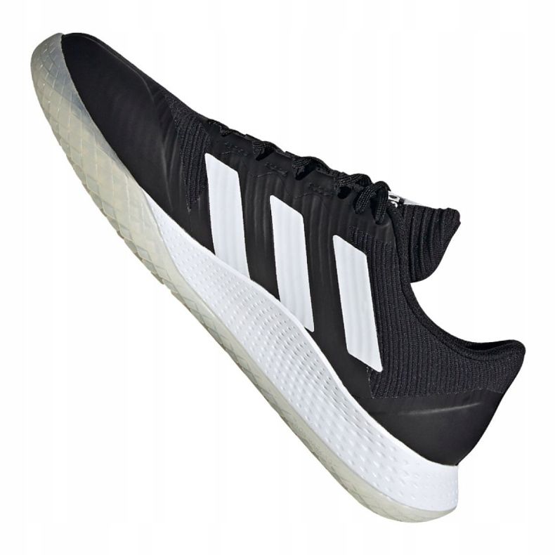Zapatos de interior adidas ForceBounce M FU8392 gris / plata, blanco, negro negro 1