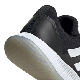 Zapatos de interior adidas ForceBounce M FU8392 gris / plata, blanco, negro negro 5