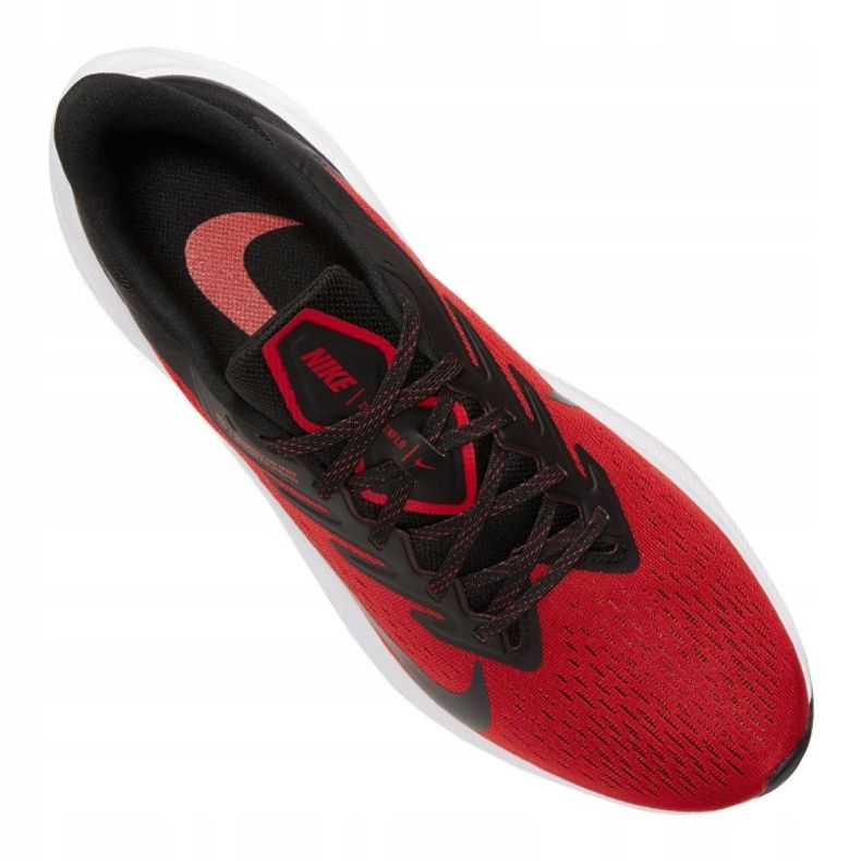 Zapatillas de running Nike Zoom Winflo 7 M CJ0291-600 negro rojo 2