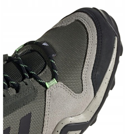 Zapatillas Adidas Terrex AX3 M EF0338 negro multicolor gris verde 3
