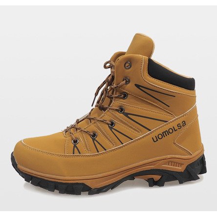 Botas de nieve con aislamiento camel F-23-3 marrón 1