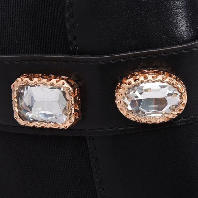 Botines Chelsea negros, negro HE107 Negro 1