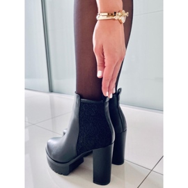 Black RB41P Botas negras con plataforma negro 2 Black RB41P Botas negras con plataforma negro 2