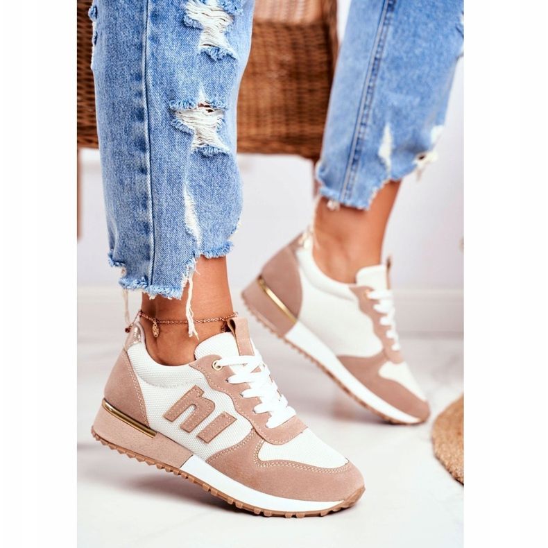 Zapatillas Deportivas Mujer Marrón Dorado Maddie Elements 1