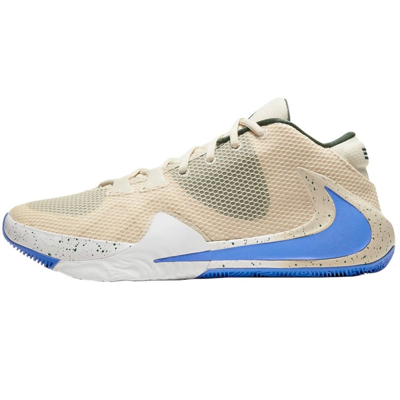 Calzado de baloncesto Nike Zoom Freak 1 M BQ5422-200 negro, beige / crema beige 1