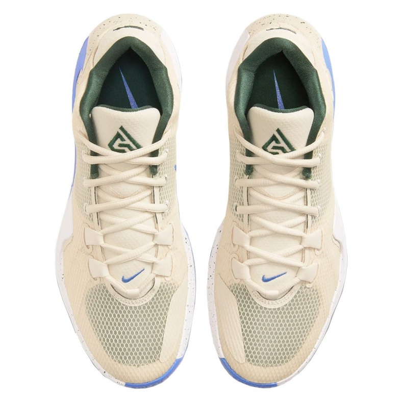 Calzado de baloncesto Nike Zoom Freak 1 M BQ5422-200 negro, beige / crema beige 2