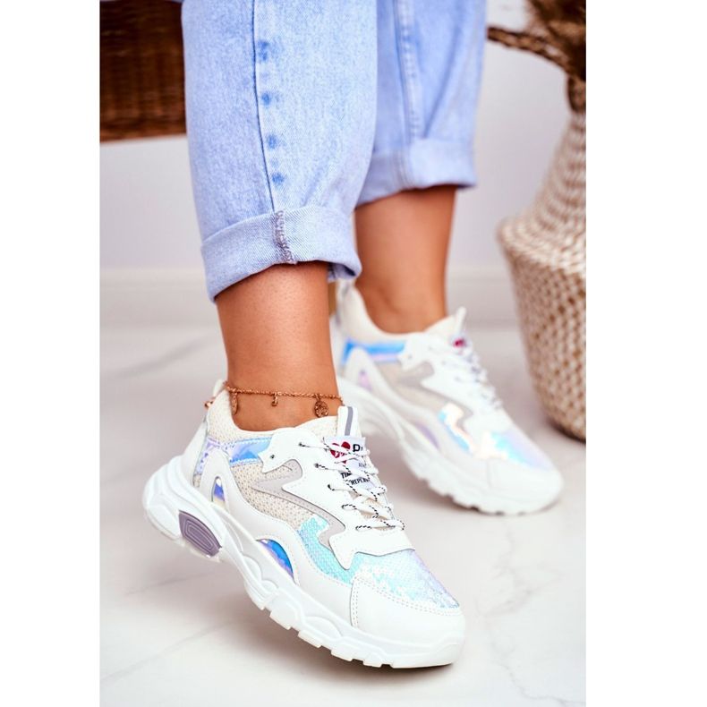 Zapatillas Deportivas Mujer Lu Boo White Dazzle Me blanco multicolor 1 Zapatillas Deportivas Mujer Lu Boo White Dazzle Me blanco multicolor 1