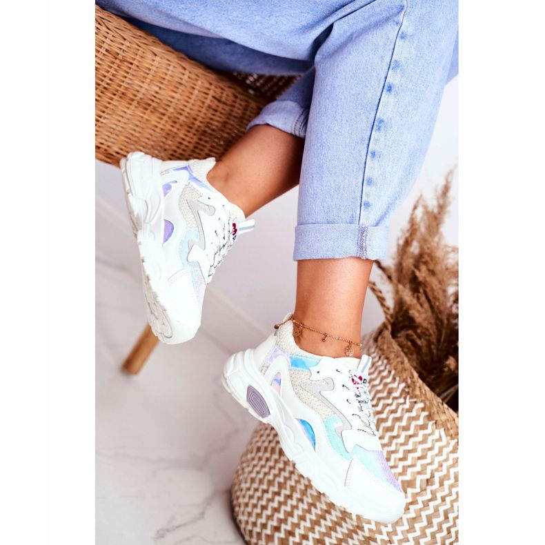 Zapatillas Deportivas Mujer Lu Boo White Dazzle Me blanco multicolor 2 Zapatillas Deportivas Mujer Lu Boo White Dazzle Me blanco multicolor 2