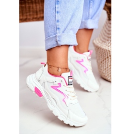 Zapatos Deportivos Mujer Lu Boo Blancos Rosados Dazzle Me 2 Zapatos Deportivos Mujer Lu Boo Blancos Rosados Dazzle Me 2