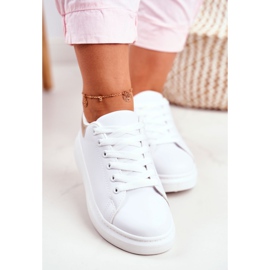 Zapatos Deportivos Mujer Lu Boo Blanco Metalizado Dorado Matilda amarillo 5