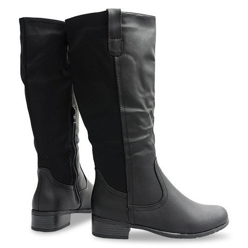 Botas altas con aislamiento 8524 Black negro 2 Botas altas con aislamiento 8524 Black negro 2