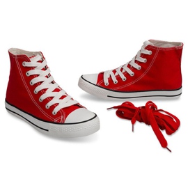 Zapatillas altas Konwers 8222 Red rojo 2
