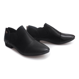 Zapatos Clásicos LS97 Negro blanco 3