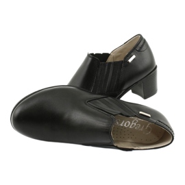 Gregors 789 zapatos sin cordones de mujer negros 4