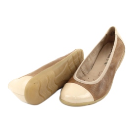 Bailarinas de mujer Caprice 22152 piel beige 3