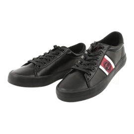 Big Star Zapatillas de deporte femeninas con eco-cuero GG174111 negro blanco 2 Big Star Zapatillas de deporte femeninas con eco-cuero GG174111 negro blanco 2