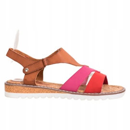 Kylie Sandalias casuales cómodas multicolor 4