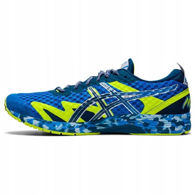 Zapatillas para correr Asics Gel-Noosa Tri M 1011A673-400 azul verde 1