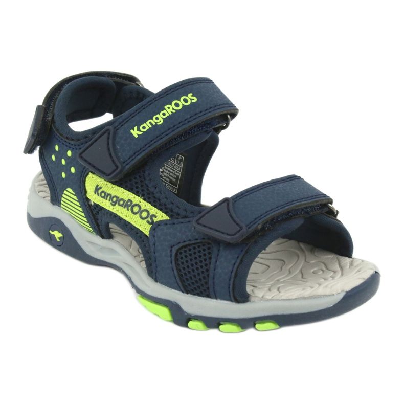 Sandalias KangaRoos 18337 inserto de espuma azul marino verde 1