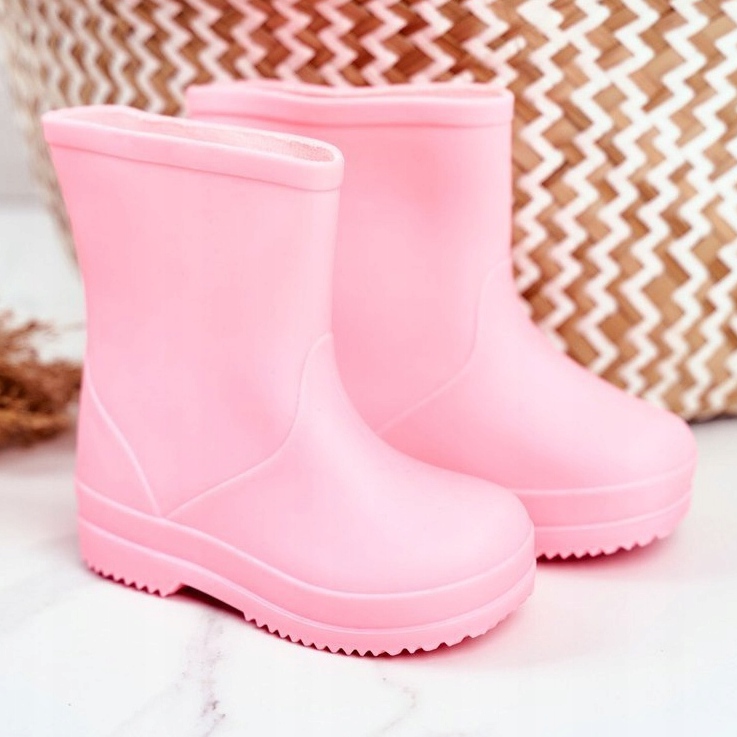 Chanclos de goma clásicos infantiles Pink Lullaby rosado 1