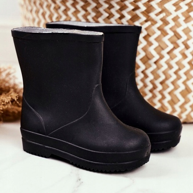 Chanclos de goma negros para niños Canción de cuna clásica 1