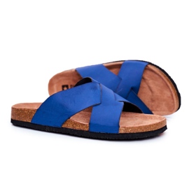 Pantuflas de Hombre Big Star Azul Marino DD174602 2