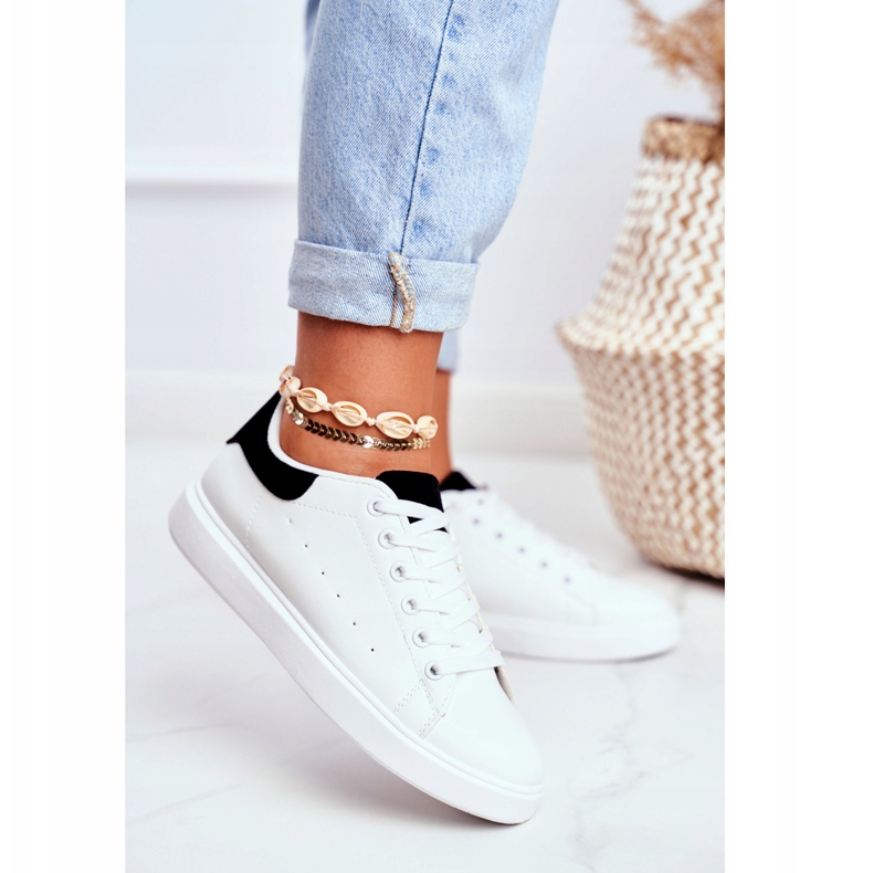 PS1 Zapatos Deportivos de Mujer Blancos con Tacón Negro Milly 2 PS1 Zapatos Deportivos de Mujer Blancos con Tacón Negro Milly 2