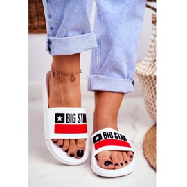 Pantuflas de Mujer Big Star Classic White GG274047 blanco 3