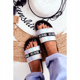 Pantuflas de Mujer Big Star Silver Holo GG274005 gris 4