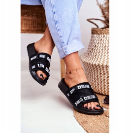 Pantuflas de Mujer Big Star Military Black GG274018 negro 2