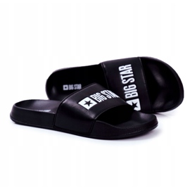 Pantuflas Hombre Big Star Caucho Negro Eco Cuero GG174931 3