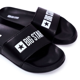 Pantuflas Hombre Big Star Caucho Negro Eco Cuero GG174931 2