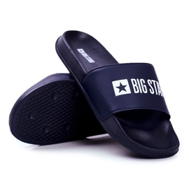 Pantuflas Hombre Big Star Rubber Azul Marino GG174931 4