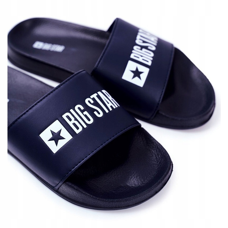 Pantuflas Hombre Big Star Rubber Azul Marino GG174931 1