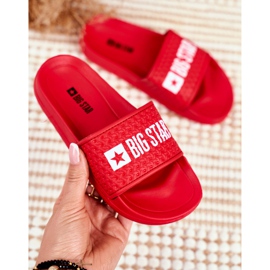 Pantuflas Infantiles Big Star Red Quilted GG374801 rojo 3