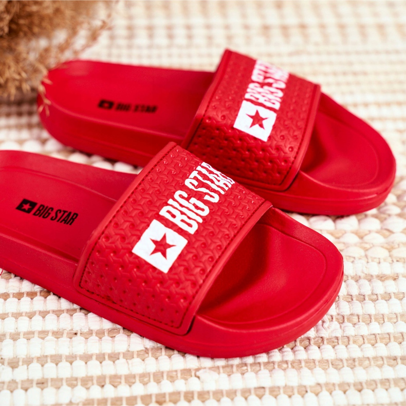 Pantuflas Infantiles Big Star Red Quilted GG374801 rojo 2