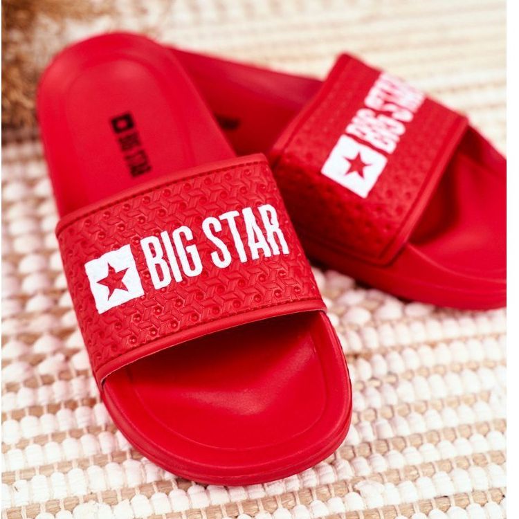 Pantuflas Infantiles Big Star Red Quilted GG374801 rojo 1