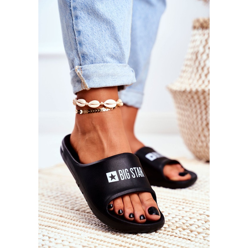 Pantuflas de Mujer Big Star Air Black GG274A025 negro 1