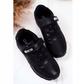 Zapatos Deportivos Infantiles Big Star Con Velcro Negro GG374059 4