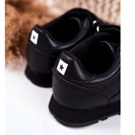 Zapatos Deportivos Infantiles Big Star Con Velcro Negro GG374059 3