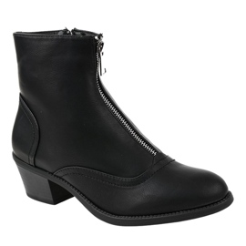 Botas negras aisladas AB1047 negro 5
