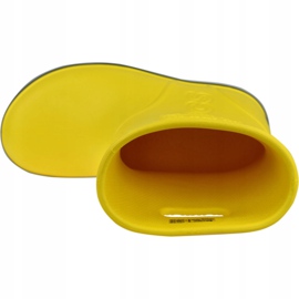 Bota de lluvia Crocs Crocband Niños 205827-734 rojo amarillo 2