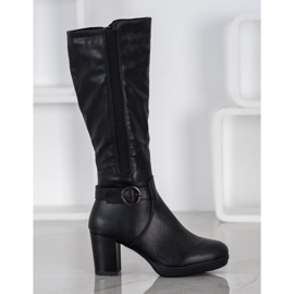 J. Star Botas casuales negro 3