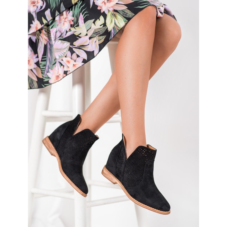 Bella Paris Vaqueras negras clásicas negro 2