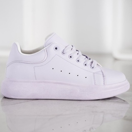 SHELOVET Zapatillas violetas en la plataforma 2